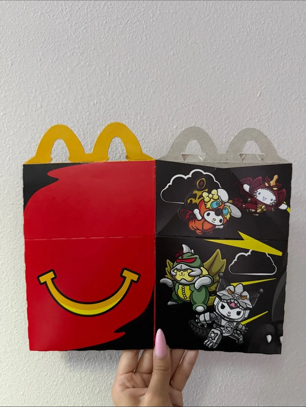 Hello Kitty and Friends x Godzilla Happy Meal Box